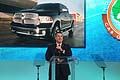Press conferenze Fred Diaz President and CEO Ram Truck at the Detroit Auto Show 2013